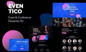 Eventico – Event & Conference Elementor Template Kit