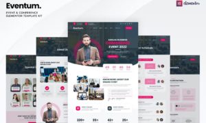 Eventum – Event & Conference Elementor Template Kit