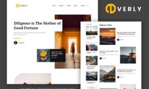 Everly – Blog & Magazine Elementor Template Kit