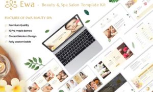 Ewa – Beauty & Spa Salon Elementor Template Kit