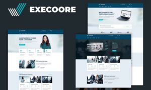 Execoore – Tech & Fintech Crypto Elementor Template Kit