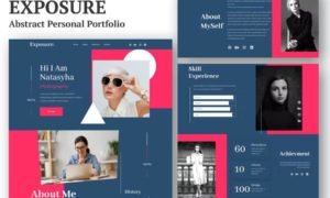 Exposure – Personal Portfolio Elementor Template Kit