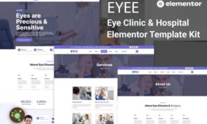 Eyee – Eye Clinic & Vision Care Elementor Template Kit