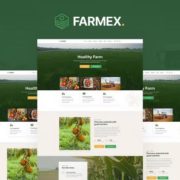 Farmex – Agriculture & Farm Elementor Template Kit