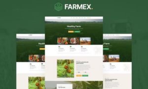 Farmex – Agriculture & Farm Elementor Template Kit