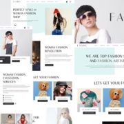 Fasha – Woman Fashion & Shop eCommerce Elementor Template Kit