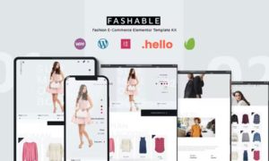 Fashable – Stylist eCommerce Elementor Template Kit