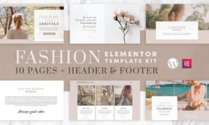 Fashion Instincts – WooCommerce Elementor Template Kit