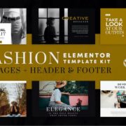 Fashion Spirit – WooCommerce Elementor Template Kit