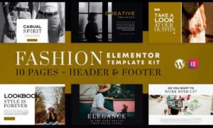 Fashion Spirit – WooCommerce Elementor Template Kit