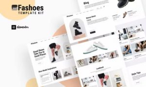 Fashoes – Minimal Fashion Store Elementor Template Kit