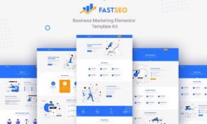 FastSEO – Business Marketing Elementor Template Kit