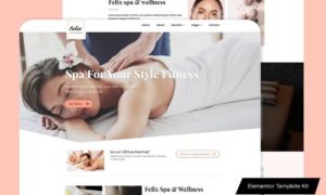 Felix – Spa Elementor Template Kit