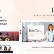 Feyshana – Fashion Designer Elementor Template Kit