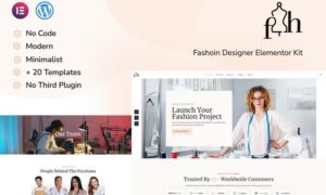 Feyshana – Fashion Designer Elementor Template Kit