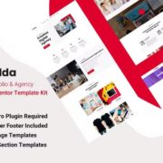 Fidda – Portfolio & Agency Elementor Template Kit