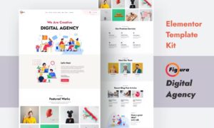 Figura – Creative Agency Elementor Template Kit