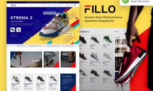 Fillo – Shoes & Sneakers Store WooCommerce Elementor Template Kit