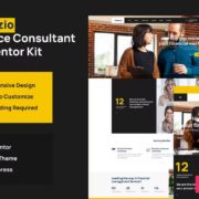 Finanzo | Finance Consulting Elementor Template Kit