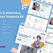 Finary | Pet Care & Veterinary Elementor Template Kit