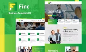 Finc – Business & Financial Elementor Template Kit