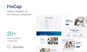 FinCap – Finance Template Kit