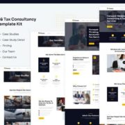 Fineco | Accounting & Tax Consultancy Services Elementor Template Kit