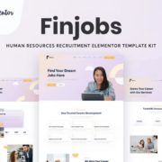 Finjobs – Human Resource Elementor Template Kit