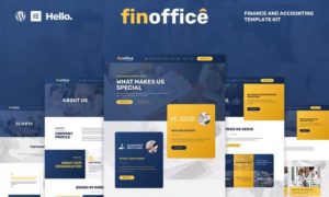 FinOffice – Finance & Accounting Elementor Template Kit