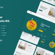 Finterior | Interior Design & Architecture Elementor Template Kit