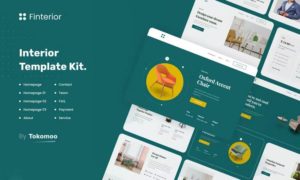 Finterior | Interior Design & Architecture Elementor Template Kit