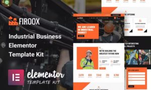 Firoox – Industrial Business Elementor Template Kit