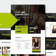 Fitx – Fitness & Gym Elementor Template Kit
