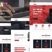 Fixman – Smartphone & Laptop PC Repair Elementor Kit