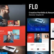 FLO – Creative Portfolio & Resume Template Kit