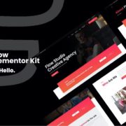 Flow – Creative Agency Business Elementor Template Kit