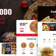 Foodo – Fast Food & Pizza Elementor Template Kit