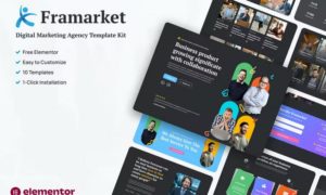 Framarket – Digital Marketing Elementor Template Kit