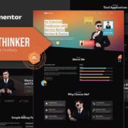 Freethinker – Freelancer & Portfolio Elementor Template Kit
