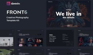 FrontSix – Creative Photography Template Kit