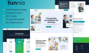 Funnia – Digital Agency Elementor Template Kit