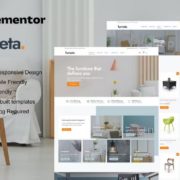 Furneta – Furniture Shop Elementor Template Kit
