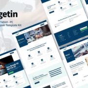 Gadgetin – Smartphone & Computer Repair Elementor Template Kit