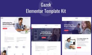 Gazek – Agency Portfolio Elementor Template Kit