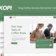 Gekopi – Coffee Shop Blog Elementor Template Kit