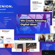 Genion – Creative Digital Agency Elementor Template Kit