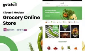 Getstall – Grocery Store Elementor Template Kit