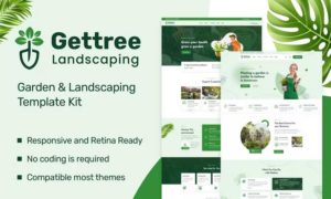 Gettree – Garden & Landscaping Elementor Template Kit