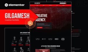 Gilgamesh – Creative Portfolio Elementor Template Kit