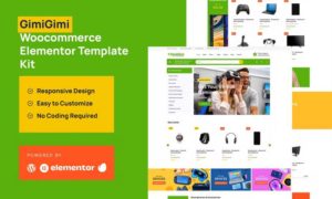 GimiGimi – Woocommmerce Elementor Template Kit